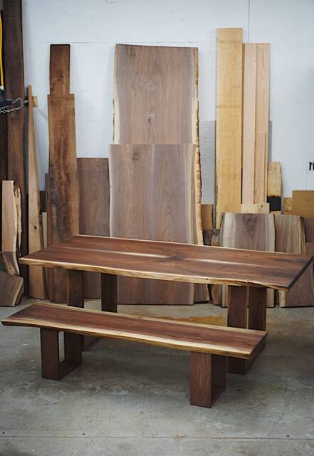 Custom-Made Live Edge/straight Edge Dining Tables - Exclusively Crafted To Your Unique Taste - image 1