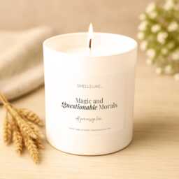 Morally Grey Fantasy Candle - Magic & Questionable Morals Book Lover Gift Spicy Romance Personalised For Her - thumbnail 1