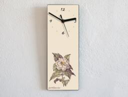 Gardenia Flowers - Wall Clock