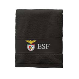Black Hand Towel 50x100 - Benfica - thumbnail 2