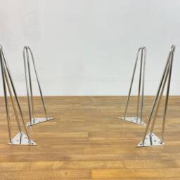 Stainless Steel Hairpin Coffee Table Legs, H 16-20 - thumbnail 4