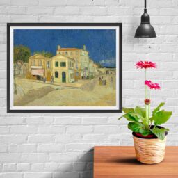 Vincent Van Gogh Art Reproduction Posters - Poster Printing Wall Print For Home Office Decor The Yellow House - thumbnail 2