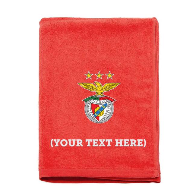 Red Beach Towel 100x180 - Benfica Stars - image 1