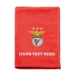 Red Beach Towel 100x180 - Benfica Stars