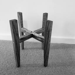 Solid Oak Plant Stand - thumbnail 4