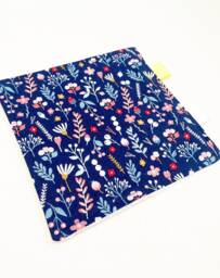 Baby Comforter With Flowers, Small Comfort Blanket Suitable For Newborn, Soft Plush Blankie, Square Lovey Garden 1st Gift