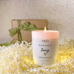 Personlaised Pet Memorial Soy Candle, Sympathy Gift Loss, Custom Name, in Loving Memory For Dog Cat Owners - thumbnail 3