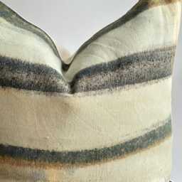 Brown Tribal Hemp Hand Woven Natural Dye Color Pillow Cover - thumbnail 2