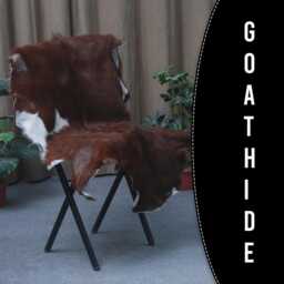 Exquisite Goat Skin Rug - Sustainable Luxury For Modern Interiors - thumbnail 3
