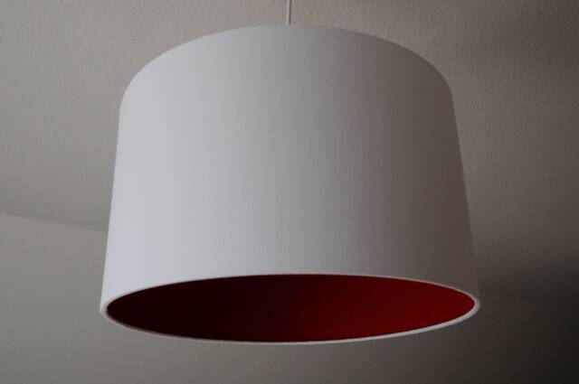 "Lampshade ""Terracotta White" - image 1