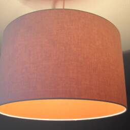 "Lampshade ""Terracotta White" - thumbnail 2
