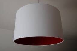"Lampshade ""Terracotta White" - thumbnail 1