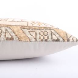 Handmade Turkish Kilim Pillow Cover Bohemian Lumbar Sham - 18x18 - thumbnail 4