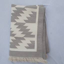 Multiple Sizes Grey Cotton Runner Handmade Rug Runner - Hand Woven - thumbnail 4