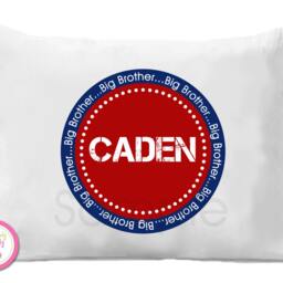 Personalized Super Big Brother Pillow Case, Superhero Gift - thumbnail 2