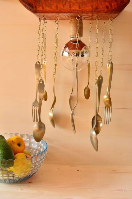 Alpacca Rustic Style Pendant Lamp - image 1