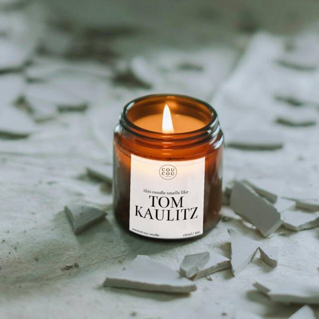 Smells Like Tom Kaulitz Candle, Music Gifts, Luxury Soy Wax - image 1