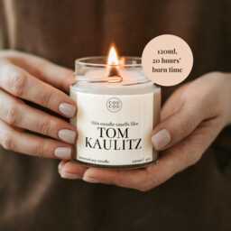Smells Like Tom Kaulitz Candle, Music Gifts, Luxury Soy Wax - thumbnail 2