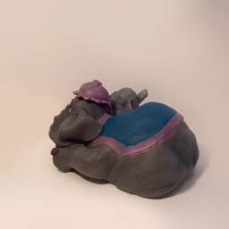 Dumbo Handmade Polymer Clay Action Figure. Unique Collectible - thumbnail 3