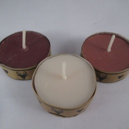 Deer Candles, Washi Tealights, Tea Light, Candles, Decorated Tealight, Gift Candles - thumbnail 3