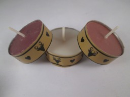 Deer Candles, Washi Tealights, Tea Light, Candles, Decorated Tealight, Gift Candles - thumbnail 1