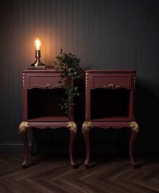 Louis Style Bedside Cabinets- Vibrage Nightstands- Bespoke Made To Order Furniture - image 1
