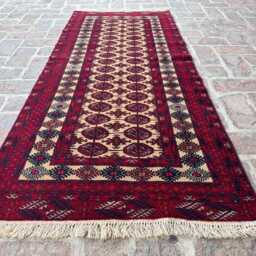 2x6 Handmade Afghan Wool Corridor Runner - Authentic Tribal Flatweave Rug Elegant Oriental Hallway Carpet For Home Or Office Gift - thumbnail 2