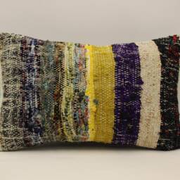 Throw Pillow, Sofa 12x20 in 30x50 cm, Vintage Kilim Pillow, Sofa Cushion Cover Boho Pillow Koef-1309 - thumbnail 2