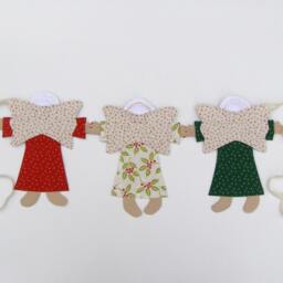 Christmas Angel Garland - Home Decor Decoration Girl Angel Doll Decoration-Banner - thumbnail 3