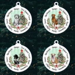 Dog Christmas Tree Decorations - Lots Of Breeds To Choose From - thumbnail 1