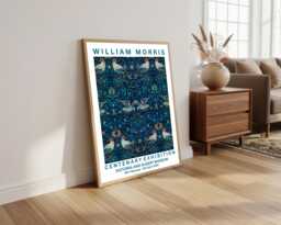William Morris Birds Print Art Nouveau Floral Home Decor - thumbnail 1