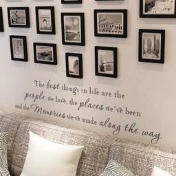 Inspirational Vinyl Wall Word Decal - The Best Things in Life Are The People You Love -Vinyl Lettering Bedroom Decor 077 - thumbnail 2