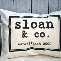 Personalized Family Name Pillow, Housewarming Gift, Anniversary Typewriter Font, Family Pillow - thumbnail 3