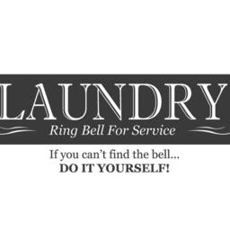 "Laundry Room Wall Decal - ""Ring Bell For Service" - thumbnail 3