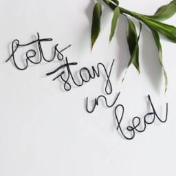 Personalized Wire Wall Art Name Sign, Metal Art, Words Nursery Custom Motto, Home Decor - thumbnail 3