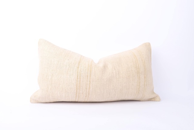 Kilim Lumbar Pillow Cover - 12x24 Turkish Woven Cushion - image 1