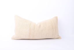 Kilim Lumbar Pillow Cover - 12x24 Turkish Woven Cushion
