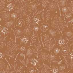 Bee & Wildflower Swaddle Blanket, Bumble Muslin Baby Blanket - thumbnail 4