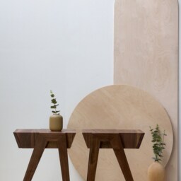 Konk ??? Yackt One Drawer Side Table Bespoke Sizes Available Solid Wood Bedside Table, Minimal End With Storage - thumbnail 2