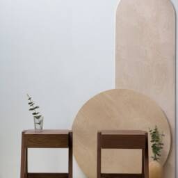 Konk ??? Yackt One Drawer Side Table Bespoke Sizes Available Solid Wood Bedside Table, Minimal End With Storage - thumbnail 3