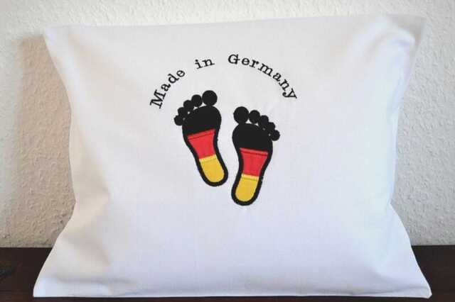Germany World Cup Foot Pillow, Football Baby Birth Pillow Germany, Champion