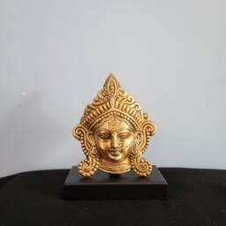 Durga Mask Statue Maa Shakti Goddess Face For Altar - 7.5 - thumbnail 3