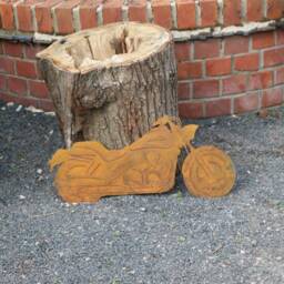 Rusty Metal Honda Vtx1300 Motorcycle Wall Art, Father's Day Gift - thumbnail 2