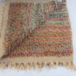 Custom Fabulous Azilal Rug, Authentic Moroccan Rug, Abstract Multicolored Carpet, Handmade Bohemian Rug - thumbnail 2