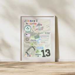 Boys Of Tommen Collage Art Print Bookish Decor - thumbnail 1
