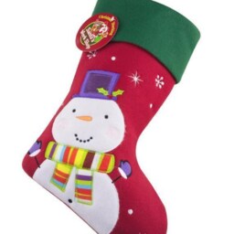 Personalised Christmas Stocking , First Christmas , Red White, 1St Christmas, Personalized Stockings, Snowman - thumbnail 2
