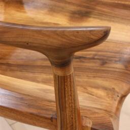 Low-Back Chair Inspired By Sam Maloof - thumbnail 3