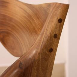 Low-Back Chair Inspired By Sam Maloof - thumbnail 2