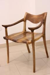 Low-Back Chair Inspired By Sam Maloof - thumbnail 1