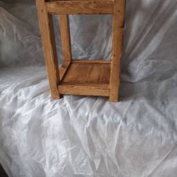 Handcrafted Rustic Wooden Lantern Table Centerpiece, Home Decor - thumbnail 3